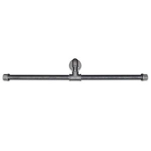 Nástenný vešiak BORURAF 60 cm čierny vyobraziť