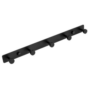 Nástenný vešiak TANGER čierny vyobraziť