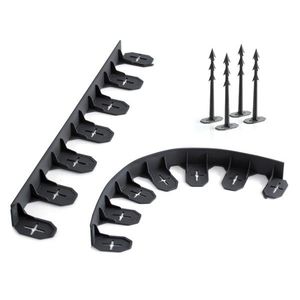 Neviditeľný obrubník BOARD 480 cm čierny vyobraziť