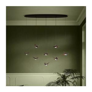 Eglo 390055 - LED Stmievateľný luster na lanku PARATEBUENO 8xLED/4, 2W/230V čierna 390055 vyobraziť