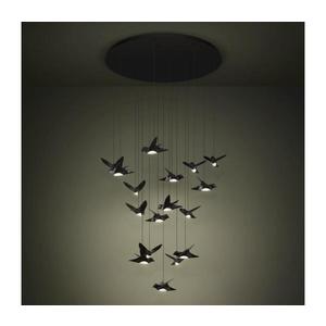 Eglo 390352 - LED Stmievateľný luster na lanku PARATEBUENO 17xLED/3W/230V čierna 390352 vyobraziť