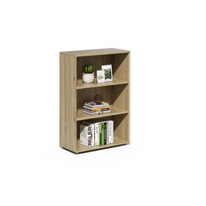 Nízky kancelársky regál Houseland Profit Lit 01 prírodný dub vyobraziť