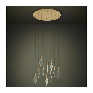 Eglo 390359-LED Stmievateľný luster na lanku MIRADOR 10xLED/3W/230V pr. 58cm zlatá 390359 vyobraziť