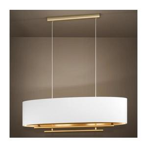 Eglo 390182 - Luster na lanku PINETARA 4xE27/40W/230V biela/zlatá 390182 vyobraziť