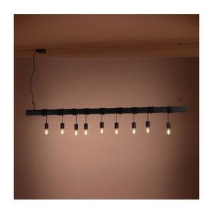 Eglo 39939 - Luster na lanku TOWNSHEND-B 9xE27/40W/230V čierna 39939 vyobraziť