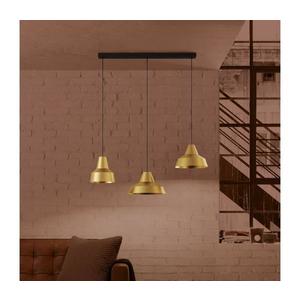 Eglo 390016 - Luster na lanku SAVARNA 3xE27/40W/230V zlatá 390016 vyobraziť