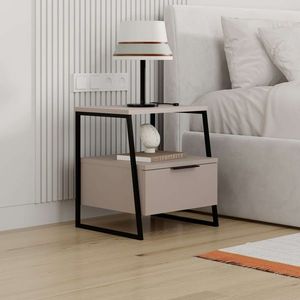 Noční stolek Houseland Pal mocha vyobraziť