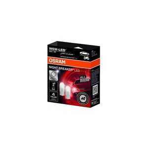 SADA 2x LED autožiarovka NIGHT BREAKER W2.1x9.5d/1W/12V 5700K - Osram 2825DWNB-2HFB vyobraziť