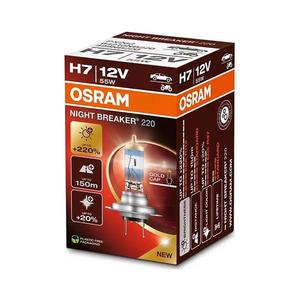 SADA 2x Autožiarovka NIGHT BREAKER H7 PX26d/55W/12V - Osram 64210NB220-2HB vyobraziť