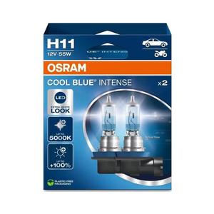 SADA 2x Autožiarovka COOL MODRÁ H11 PGJ19-2/55W/12V 5000K - Osram 64211CBN-2HB vyobraziť