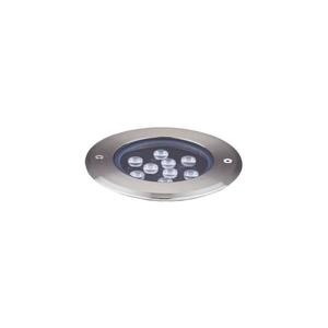 Ideal Lux- LED Nájazdové svietidlo FLOOR LED/12W/230V pr. 14 cm CRI 90 IP67 chróm 255682 vyobraziť