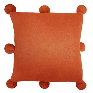 Obliečka na vankúš BLUMI POMPON 40 x 40 cm červená vyobraziť