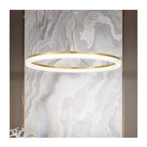 Ideal Lux - LED Luster na lanku CROWN LED/42W/230V 3000K pr. 80 cm CRI 90 mosadz 314921 vyobraziť