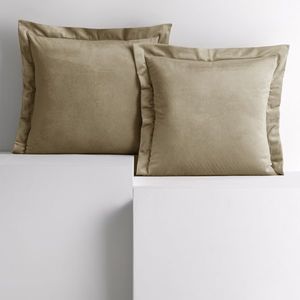 Obliečky na vankúše AmeliaHome Velvet Side béžovej vyobraziť