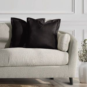 Obliečky na vankúše AmeliaHome Velvet Side čierne vyobraziť