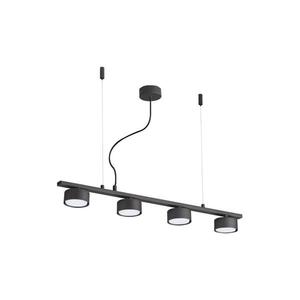 Ideal Lux - LED Luster na lanku MINOR 4xGX53/9W/230V 75, 5 cm čierna 235455 vyobraziť
