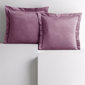 Obliečky na vankúše AmeliaHome Velvet Side ružové vyobraziť