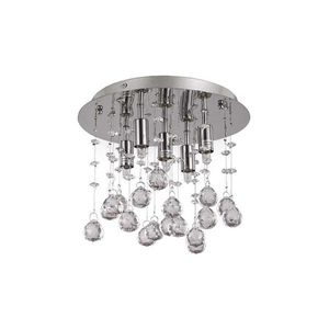 Ideal Lux-LED Kr. stropné svietidlo MOONLIGHT 5xG9/3W/230V pr. 26 cm lesklý chróm 094649 vyobraziť