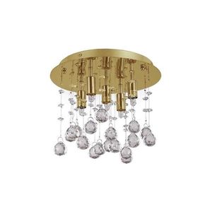 Ideal Lux - LED Kr. stropné svietidlo MOONLIGHT 5xG9/3W/230V pr. 26 cm zlatá 094663 vyobraziť