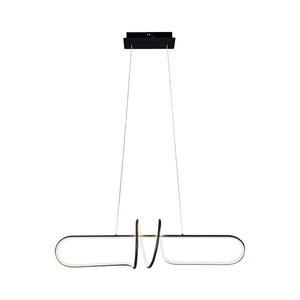 LED Luster na lanku VERTIGO LED/54W/230V čierna ML1576 vyobraziť