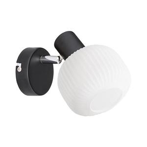 Prezent - Nástenné bodové svietidlo ARYA 1xE14/40W/230V čierna/biela vyobraziť