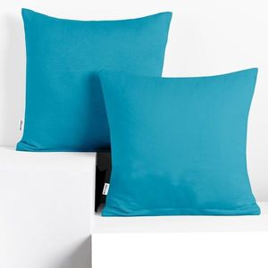 Obliečky na vankúše DecoKing Amber tyrkysové vyobraziť