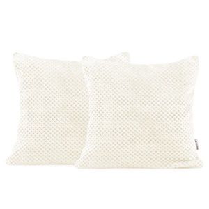 Obliečky na vankúše Decoking Xela krémové 45x45 - 2 kusy vyobraziť