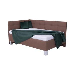 Čalúnená posteľ s matracom a úložným priestorom MARIA PETITE 120x200 cm hnedá 8590828933304 vyobraziť