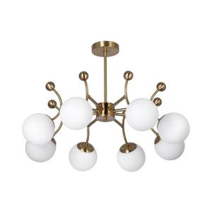 Luster na tyči 8xE27/60W/230V zlatá W-N36357/8 vyobraziť