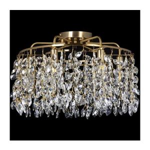 Prisadený luster 6xE14/60W/230V pr. 50 cm zlatá P-E2661/6 vyobraziť