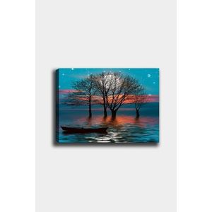 Obraz LEONTIUS 50x70 cm modrý vyobraziť