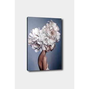 Obraz MAURUS 50x70 cm biely/modrý vyobraziť