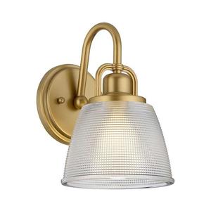 Elstead Quoizel QZ-DUBLIN1-PNBR - LED Kúpeľňové svietidlo DUBLIN 1xG9/3W/230V IP44 zlatá QZ-DUBLIN1-PNBR vyobraziť