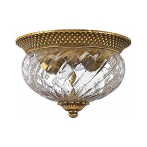 Elstead Hinkley HK-PLANTATION-FS-BB - Stropné svietidlo PLANTATION 2xE27/60W/230V mosadz HK-PLANTATION-FS-BB vyobraziť