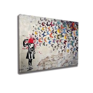 Obraz na plátne Butterfly dead WY51 50x70 cm vyobraziť