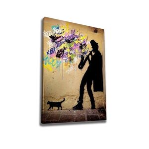 Obraz na plátne Jazz player WY40 70x100 cm vyobraziť