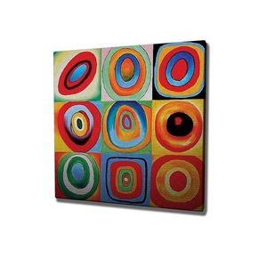 Obraz na plátne Like a Kandiskij KC263 45x45 cm vyobraziť