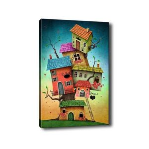 Obraz na plátne Surreal treehouse 50x70 cm vyobraziť