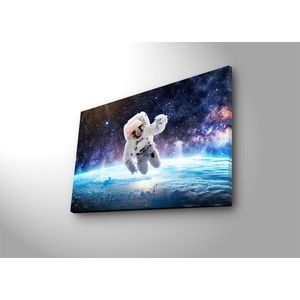 Obraz s LED osvetlením ASTRONAUT VO VESMÍRE 45 x 70 cm vyobraziť