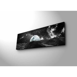 Obraz s LED osvetlením MESAČNÁ KRAJINA 30 x 90 cm vyobraziť