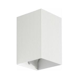 FARO Barcelona FARO 40534 - Nástenné svietidlo SOLE 1xGU10/8W/230V biela vrúbkovaná hranatý 40534 vyobraziť