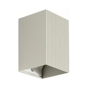 FARO Barcelona FARO 40536 - Nástenné svietidlo SOLE 1xGU10/8W/230V šedá vrúbkovaná hranatý 40536 vyobraziť