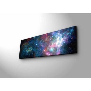 Obraz s LED osvetlením NOČNÁ GALAXIA 30 x 90 cm vyobraziť
