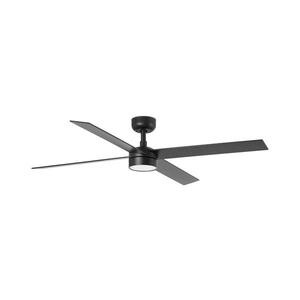 FARO Barcelona FARO 34356-1TW - LED Stm. str. vent. RUDDER L LED/20W/230V čierna pr. 132 cm + DO 34356-1TW vyobraziť