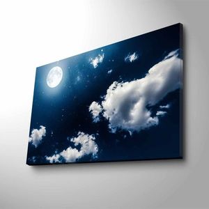 Obraz s LED osvetlením SVIT MESIACA 45 x 70 cm vyobraziť