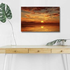 Obraz s LED osvetlením ZAPADAJÚCE SLNKO 39 45 x 70 cm vyobraziť