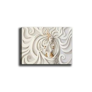 Obraz WHITE AND GOLD STATUE 70 x 100 cm vyobraziť