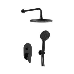 KFA Armatura 5559-501-81- Sprchová sada s podomietkovou batériou OTAVA matná čierna 5559-501-81 vyobraziť