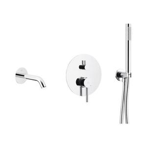 KFA Armatura 5039-401-00 - Vaňová sada s podomietkovou batériou MOZA lesklý chróm 5039-401-00 vyobraziť