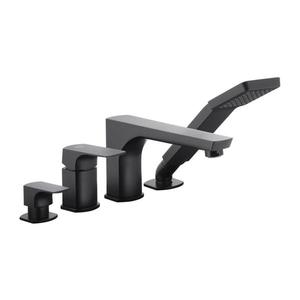 KFA Armatura 5535-210-81 - Vaňová batéria 4-otvorová MOKAIT mosadz/matná čierna 5535-210-81 vyobraziť